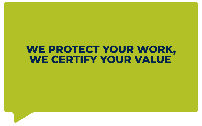 certify your work